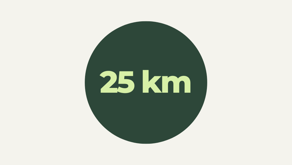 25km
